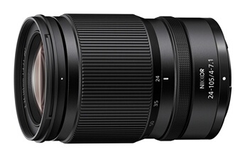 NIKKOR Z 24 105mm f4 7.1 pour Hybride