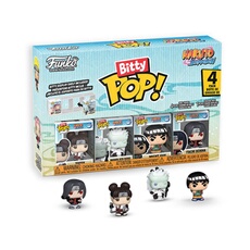 Pack 4 Figurines Bitty Pop Naruto Shippuden Modèle aléatoire