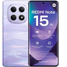 Redmi Note 15 5G - 5G smartphone - double SIM - RAM 6 Go / Mémoire interne 128 Go - microSD slot - OLED display - 6.77" - 2392 x 1080 pixels (120 Hz)