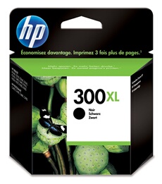 HP 300XL Cartouche d'Encre Noire grande capacité Authentique (CC641EE)