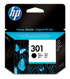 HP 301 Cartouche d'Encre Noire Authentique (CH561EE)