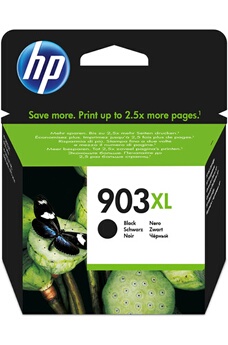 HP 903XL Cartouche d'Encre Noire grande capacité Authentique (T6M15AE) pour HP OfficeJet 6950, HP OfficeJet Pro 6960 / 6970