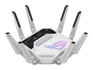 ROG Rapture GT-BE19000AI - Routeur sans fil commutateur à 6 ports - 10GbE, 5GbE, 2.5GbE, Wi-Fi 7 - ports WAN : 2 Quadri-bande