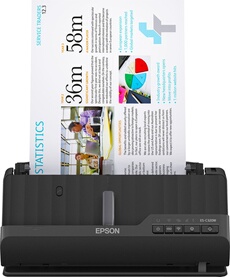 Epson ES C320W Scanner à feuilles Recto verso A4Legal 600 dpi x 600 dpi Chargeur automatique de documents 20 feuilles jusqu'à 3500 pages par jour USB 2.0 Wi Fi n - vue 6