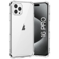 Coque et étui téléphone mobile Phonillico Coque pour iPhone 16 PRO - Antichoc Protection Silicone Souple Transparent®