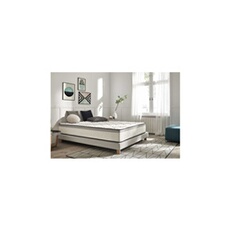 Matelas mousse 135x200 cm accueil moelleux soutien ferme epaisseur 30 cm 7 zones