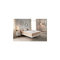 Matelas mousse 1400x2000 cm epaisseur 25 cm accueil moelleux 7 zones soutien medium