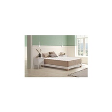Matelas mousse 90x200 cm accueil souple soutien medium epaisseur 6 cm 7 zones
