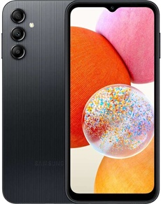 Smartphone Galaxy A14 noir 6.6 stockage 128 Go