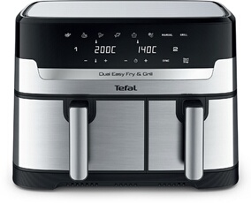 Friteuse sans huile Tefal Dual Easy Fry & Grill EY905REC Reconditionné
