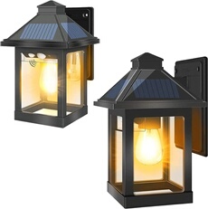 Applique solaire murale 224?LED IP65 détecteur & télécommande