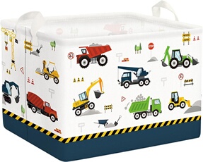 Panier à linge enfant Camion de Chantier 63 L