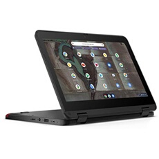Acheter Chromebook 500e Gen 3 Celeron N5100 4Go 32Go 11"" État correct - 144,00 € Chromebook 500e Gen 3 Celeron N5100 4Go 32Go 11"" État correct - Lenovo reconditionné disponible sur Darty