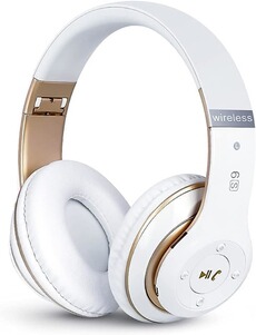 Casque audio vendos85 Aq0785 - Casque Bluetooth et filaire. Bluetooth. Jack 3.5. avec reduction de bruit autonomie 2 h. avec microphone - Or