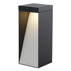 Borne solaire aluminium MILIO FULL H35cm