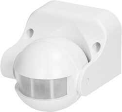 Détecteur de mouvement - - CR-201 - IP44 - 1200W - Réglage vertical 225° - Compatible LED
