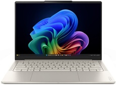 Yoga Slim 7 14ILL10 14” WQXGA+ 120 Hz Copilot+ Intel® Core™ Ultra 5 16 Go RAM 512 Go SSD Beige