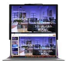 ThinkBook Plus Gen 6 Rollable 14” POLED 120 Hz Copilot+ Intel® Core™ Ultra 7 32 Go RAM 1 To SSD Gris