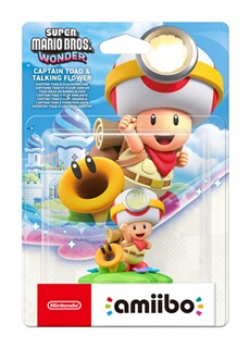 Figurine Amiibo Capitaine Toad et la Fleur Cancan