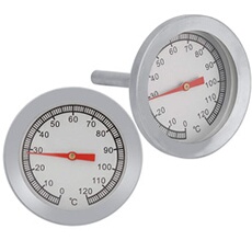 thermomètre jauge de température 120 ? pour Barbecue four de cuisson/grill/fumer de la viande/nourriture