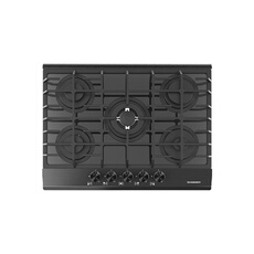 SCTGOG7051N - Table gaz verre Noir