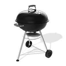 Barbecue Compact À De Bois Kettle Rond 57cm Weber 'unité - vue 3