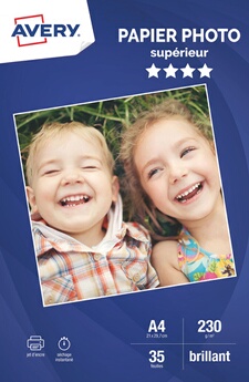 35 Feuilles photo A4 230Grs jet d'encre