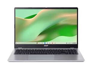 Chromebook 315 CB315-6H - Intel N-series - N355 / jusqu'à 3.9 GHz - Chrome OS - Intel Graphics - 8 Go RAM - 128 Go eMMC - 15.6" TN 1920 x 1080 (Full