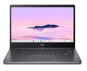 PC Portable Acer Chromebook Plus CB514 4HT 30AF Chrome OS 14 FHD IPS Intel Core i3 N305 RAM 8Go SSD Batterie 10h - vue 6