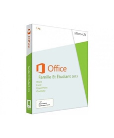 Office 2013 Famille et Etudiant (Home & Student) - Clé licence à télécharger