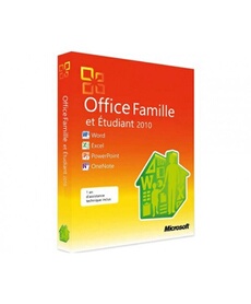 Office 2010 Famille et Etudiant (Home & Student) - Clé licence à télécharger