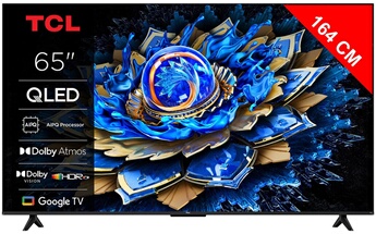 Téléviseur QLED / Mini-LED 4K 65 pouces - 65T69C - Google TV