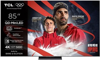 Téléviseur Mini-LED 4K 85 pouces - 85C8K - Smart TV