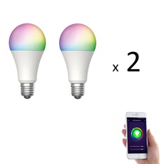 Govee Ampoule Connectée E27, RGBWW 800lm (lot de 2)