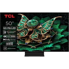Téléviseur 50C7K QLED 4K Ultra HD 50 pouces Smart TV Google TV Wifi