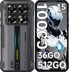 Smartphone Oukitel WP60 Smartphone Incassable 5G 36(12+24)+512GO/2TO TF,10000mAh 7.2" GPS/NFC Noir