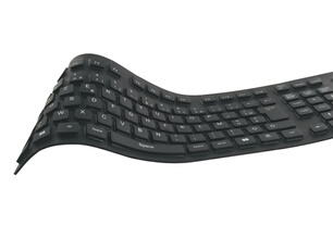 Clavier flexible filaire USB Azerty ML300559 Noir