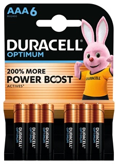 Duracell Pile AAA x6 Optimum