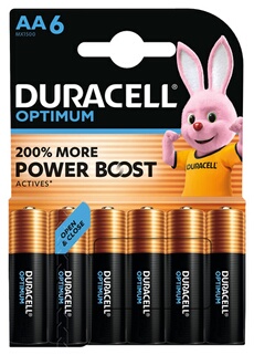 Piles Alcaline Lr03 aaa 1 5v Optimum Duracell Le Lot De 6 Piles - vue 6