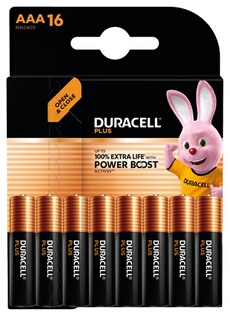 Duracell alcalines AAA Plus, 1,5V - vue 2