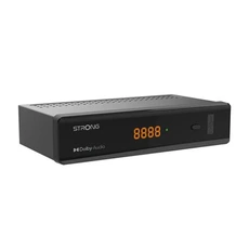 Barre de son Strong - Décodeur Satellite -SRT7040 - Compatible 64 Satellites - Résolution HD - Mise à jour USB - HDMI - Entrée Péritel - Noir