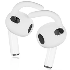 Accessoires audio GENERIQUE 4 x Écouteurs en Silicone Embouts d'oreilles Crochets pour Apple AirPods (3rd Gen) Casque Écouteurs