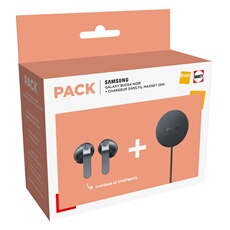 Pack Fnac Ecouteurs intra auriculaires sans fil True Wireless Samsung Buds4 avec réduction de bruit active + Pad à induction magnétique - vue 2