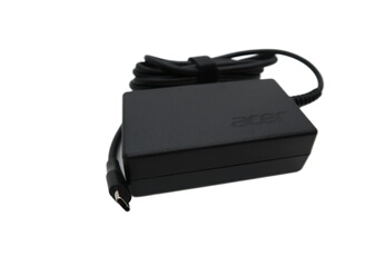 ADAPTATEUR 65W NOIR - TYPE C - PACKAGING RETAIL CONDITIONNEMENT UNITAIRE (PRISE FRANCAISE)