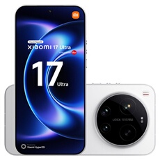 Smartphone 17 Ultra 6,9" 5G Double Nano SIM 512 Go Blanc conçu avec Leica