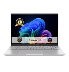 Vivobook S16 M5606KA-SH140W 16” OLED 60 Hz AMD Ryzen™ 7 AI 16 Go RAM 512 Go SSD Gris
