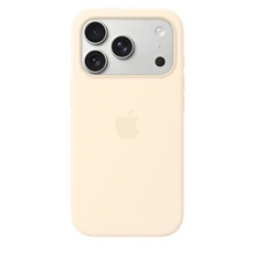 en silicone avec MagSafe Vanille pour iPhone 17 Pro
