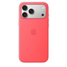en silicone avec MagSafe Rose Goyave pour iPhone 17 Pro Max