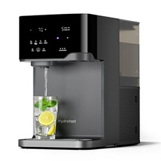 Acheter Purificateur d'eau de comptoir Hydrofast C300 RO distributeur d'eau glacée et gazeuse filtration en 6 étapes avec stérilisation UV Bon état - 399,00 € Purificateur d'eau de comptoir Hydrofast C300 RO distributeur d'eau glacée et gazeuse filtration en 6 étapes avec stérilisation UV Bon état - N/A reconditionné disponible sur Darty