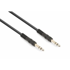 Câble Audio Cordon Jack 6,35 Stéréo/Jack 6,35 Stéréo - 3m